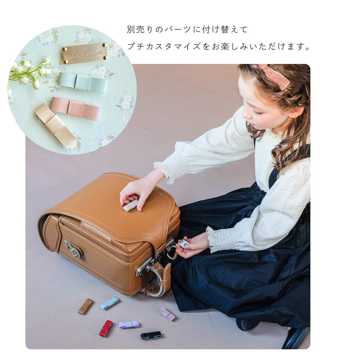 付け替えパーツ